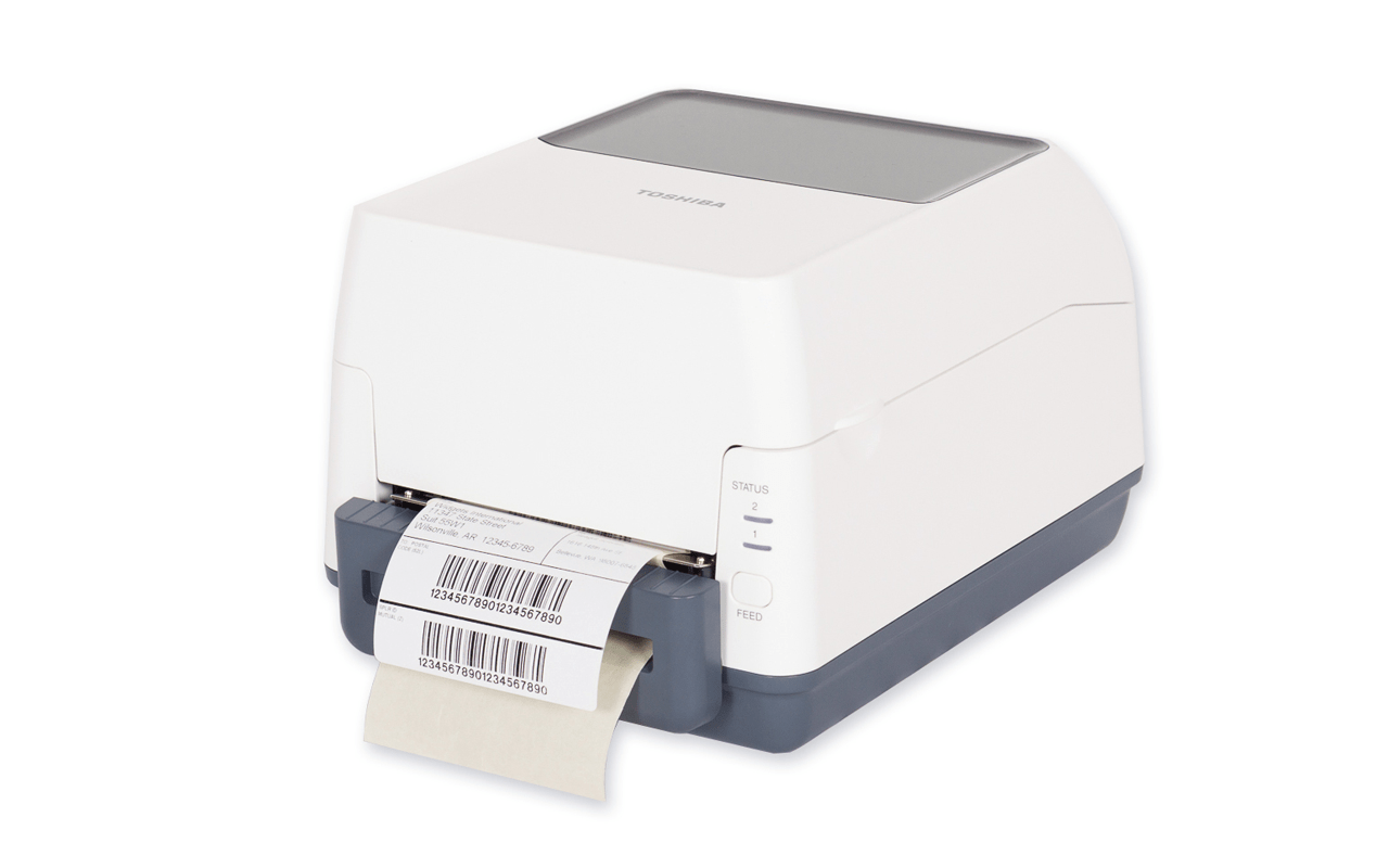 B-FV4T : Desktop Barcode Label Printer | Toshiba