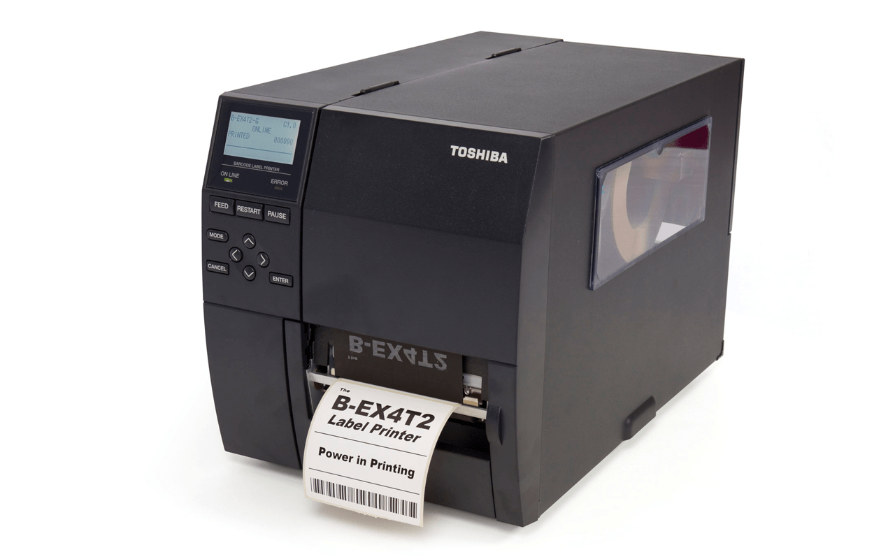 B-EX4T2 : Industrial Barcode Label Printer | Toshiba