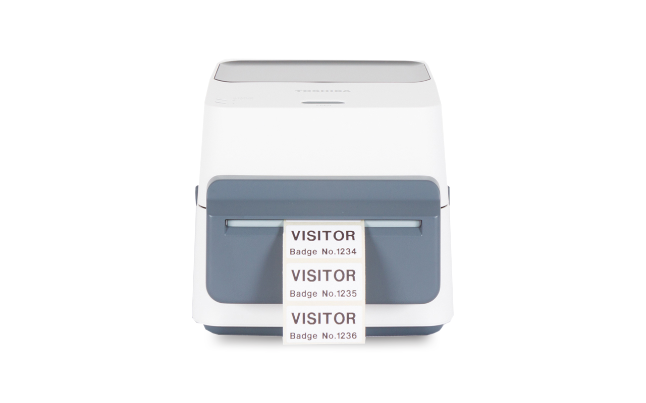 B-FV4D : Desktop Barcode Label Printer | Toshiba